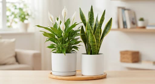 Top 4 Air Purifying Indoor Plants Pack